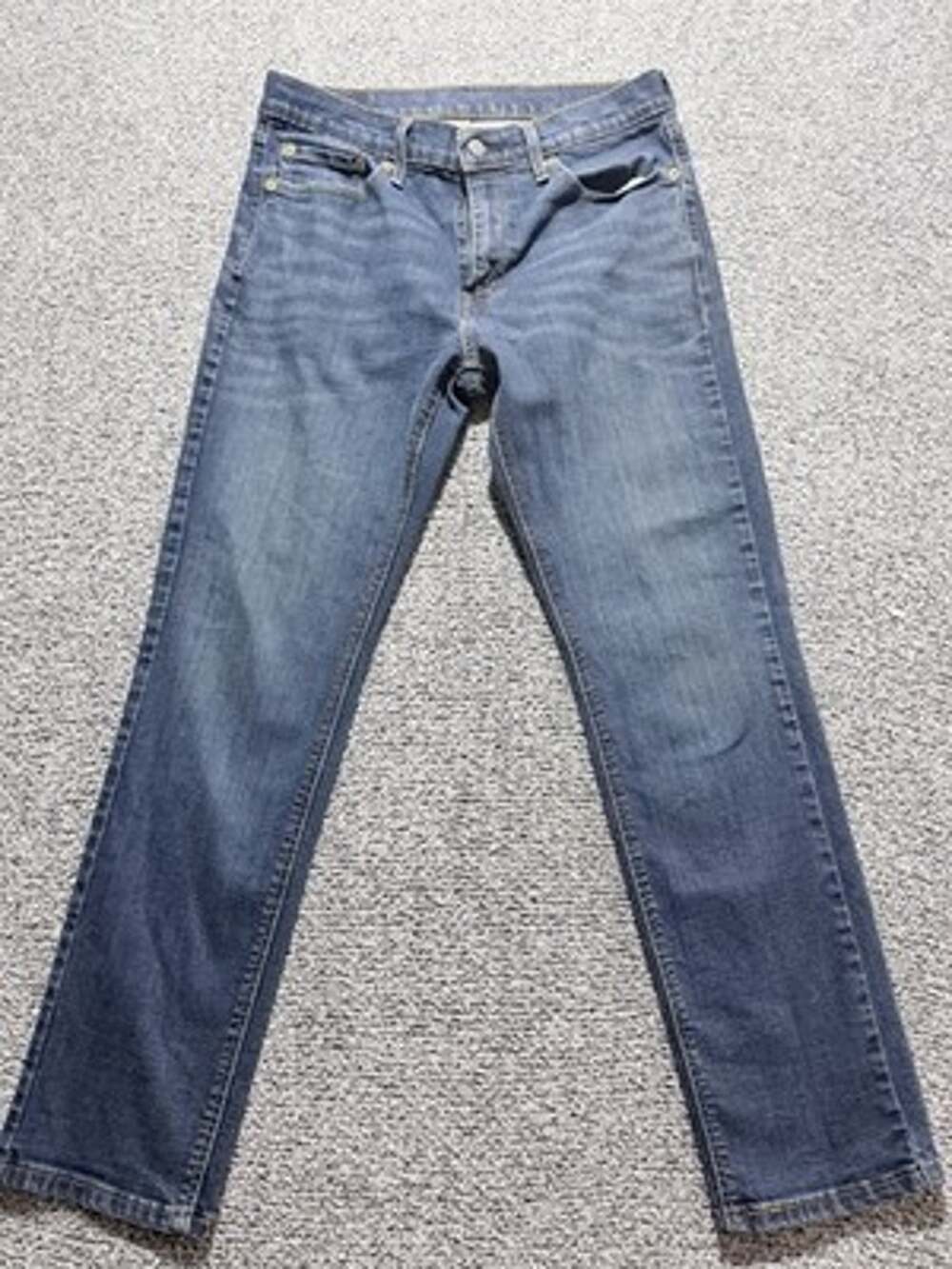 Levi’s Men’s Tapered 541, 33/32, Blue Medium Wash Denim Grunge, Indie, Jeans